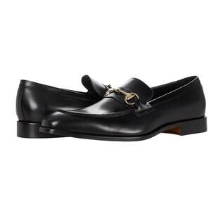 Massimo Matteo Mens Ponte Vecchio Bit Loafer US 9 M EU 42 Brown Leather NIB